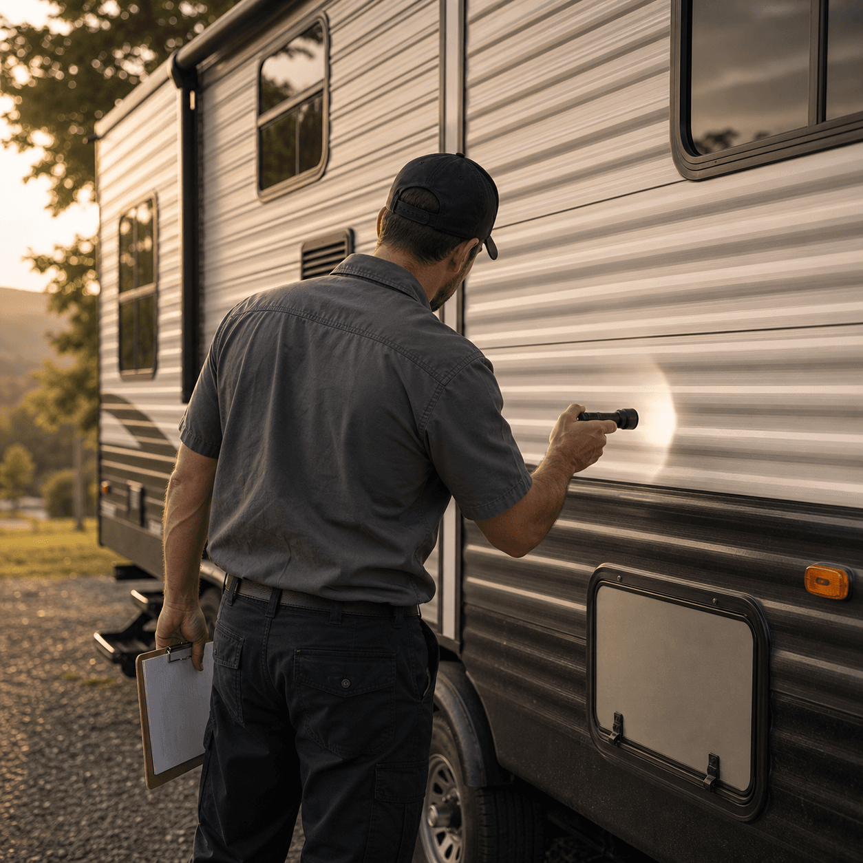 RV inspection service for RVs